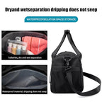 Small Gym Bag Duffel Bag for Men Women with Shoe Compartment Ideal for Sports (Duffel Bag)
