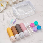 16pack Travel Bottles for Toiletries (16PCS/Apricot)