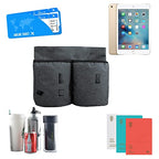 Luggage Travel Cup Tablet Holder (Tablet & Cup Holders: Grey)