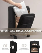 Large Checked Luggage (Black / 22/25/29 inch_(Carry on/M_Checked/L_Checked))