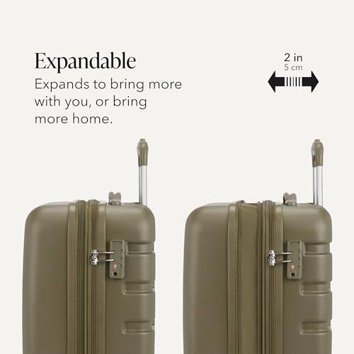 Signature Hardside Expandable Carry (Carry-On 19-Inch / Olive Branch)