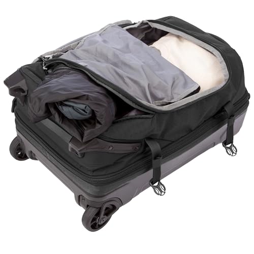 Expedition Rolling Duffel Bag with Wheels (Black / 22" (Carry-On))