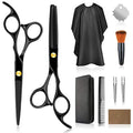 Professional Home Hair Cutting Kit Home Haircutting Scissors Barber (Black#3)
