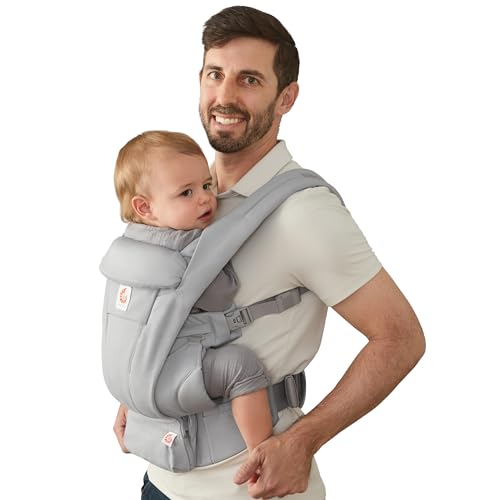 Omni Deluxe Baby Carrier for Newborn to Toddlers 0 (Pearl Grey)
