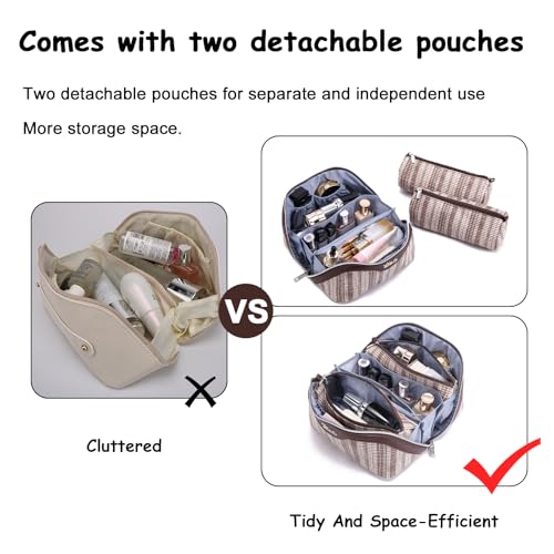 Travel Makeup Bag Cosmetic Bags for Women
