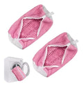 Laundry Shoe Bags for Washing Machine (Pink-2Pcs)