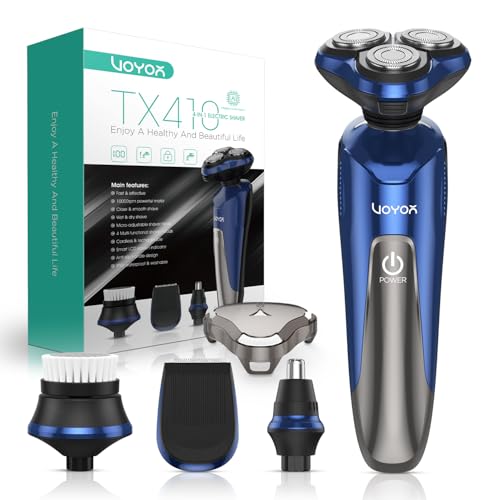 Electric Razor for Men Wet & Dry (Blue)