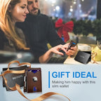Airtag Wallet for Men (Brown134)