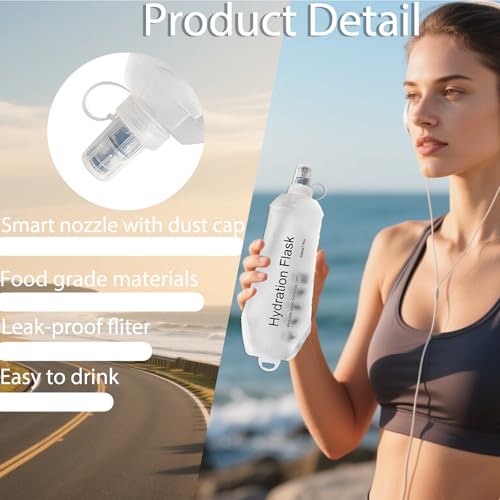 500ml Soft Flask (500ml white)