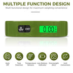 Digital Luggage Scale (Olive Green)