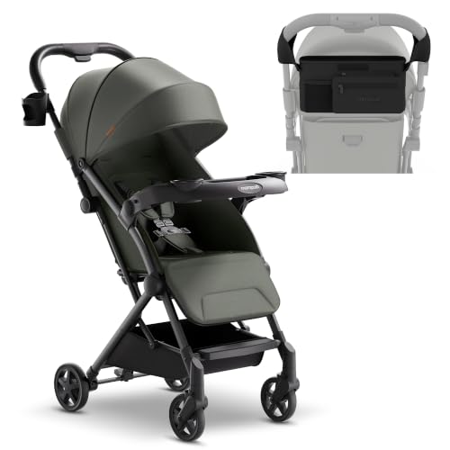 Lithe V2 Lightweight Travel Stroller with Organizer Included (Forest)