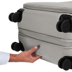 Large Checked Luggage (Cloud Gray)