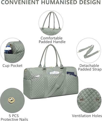 Large Duffle Bag for Travel (04-Sage Green / X-Large)