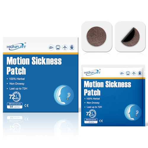 64ct Motion Sickness Patches