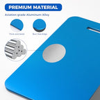 4PCS Personalized Luggage Tag (Blue / Large)