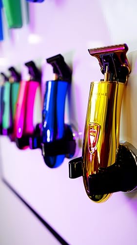 2-in-1 T-Shaper Trimmer & Crunch Foil Shaver | STF602 Electric Razor & ST5200 Beard Trimmer Barber Haircut Kit | Gold (Gold Chrome)