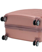 Melbourne Hardside Expandable Spinner Wheel Luggage (Rose Gold / Checked Large 28")