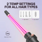 5 in 1 Curling Iron with Thermal Brush (Rose Gold)