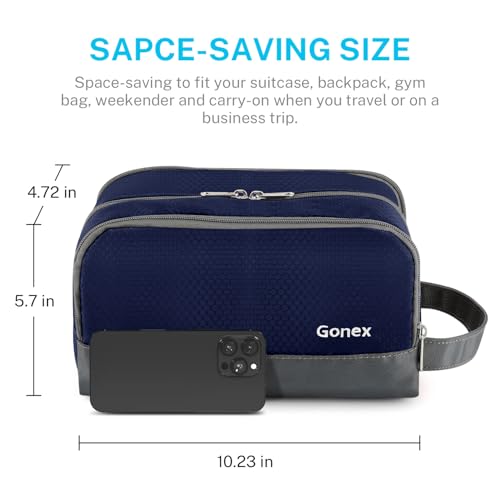 Travel Toiletry Bag for Men (Deep Blue)