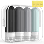 Travel Bottles for Toiletries (Grey)