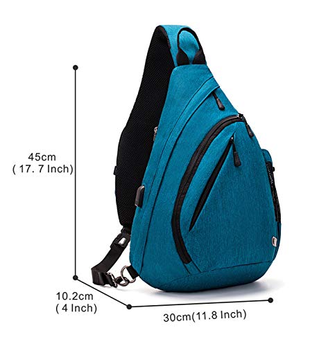 Water Proof Sling bag (Blue)