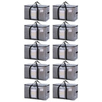 10 Pack Silver XXL Moving Bags (Silver / 10 Large)