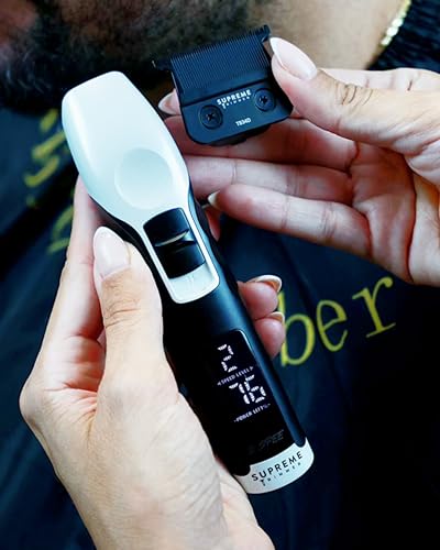 2Spee ST622 Cordless Beard & Hair Trimmer for Men (White)