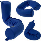 Twist Memory Foam Travel Pillow (Sapphire / Standard (26"))