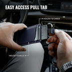 Cash Pocket Slim Wallet for Men (Navy Blue)