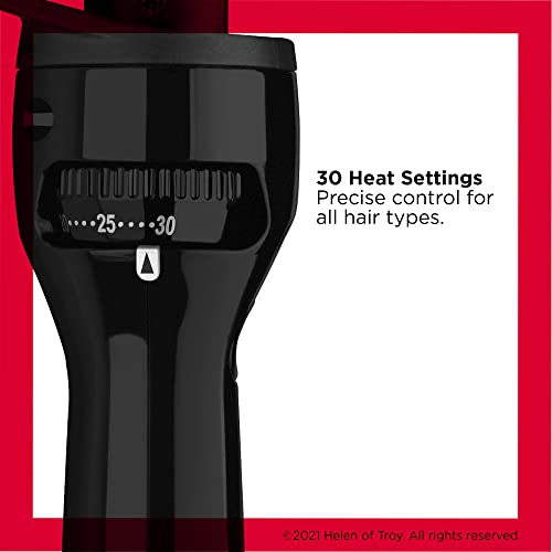Perfect Heat Triple Ceramic Curling Brush (Black / 3/4 Inch)