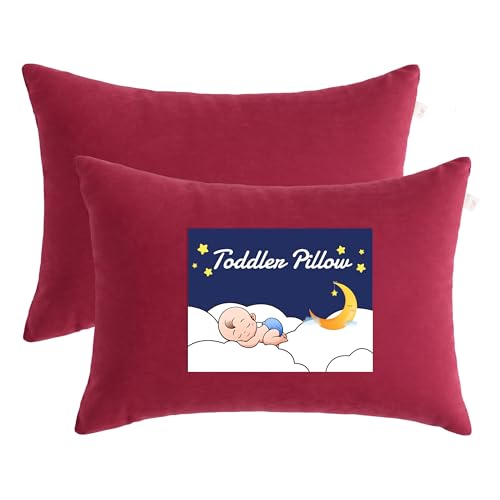 Toddler Pillows (Red / 13"x18")