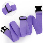 Luggage Straps for Suitcases (2Pcs Purple / 45 In Connect)