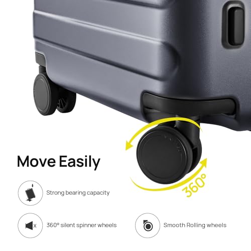 Medium Checked Luggage 26 Inch (02-Grey (Basic) / Checked 26-Inch)