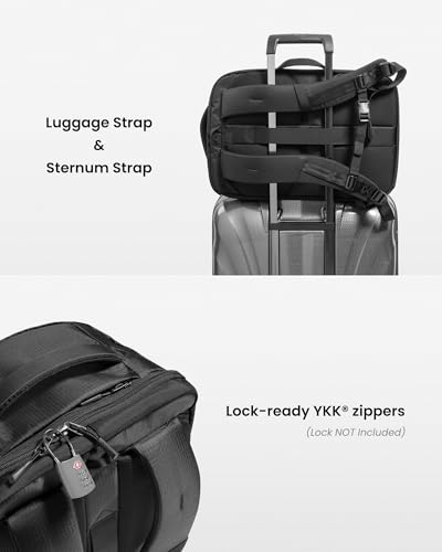 Travel Backpack 40L (Black-ripstop / 40L)