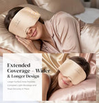 3D Silk Bluetooth Sleep Mask (Champagne)