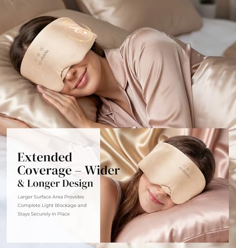 3D Silk Bluetooth Sleep Mask (Champagne)