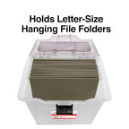 File Box Portable Tote (Clear)