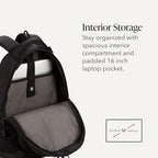 Cecil Laptop Backpack (18-Inch / Black)