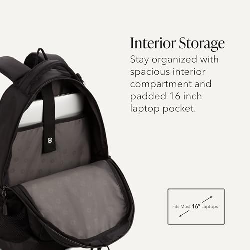 Cecil Laptop Backpack (18-Inch / Black)