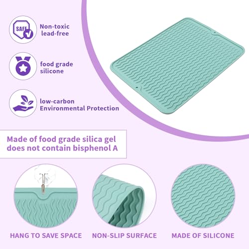 Oversize Silicone Heat Resistant Mat (Green)