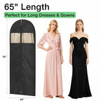 Dress Bags for Gowns (65''- 3 Pack)