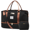 Travel Duffle Bag (Black&Brown-L / Extra Large-2 Pcs)