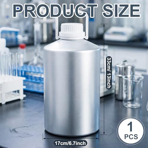 1 Pack Aluminum Bottles 6200 ml High (209.6 Ounces)