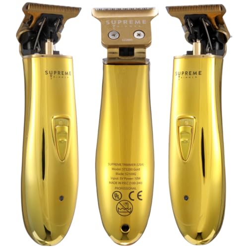 T Shaper Professional Barber Hair Trimmer for Men ST5200 (Gold Chrome)