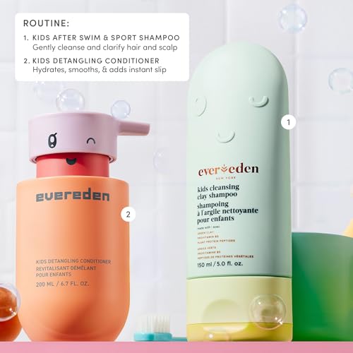 Kids Travel Size After Swim & Sports Shampoo (After Swim & Sports Clay Shampoo / 1 Fl Oz (Pack of 1))