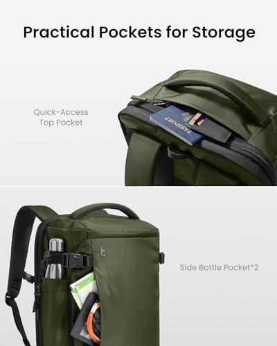 Travel Backpack 40L (Green-ripstop / 40L)