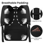 Backpack for Men and Women (Black / 15.6 Inch)