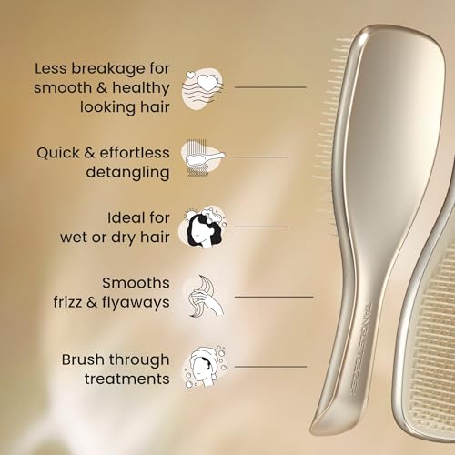 Chrome Ultimate Detangler Brush (Champagne Gold / Full Size)
