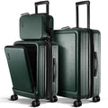 3 Piece Luggage Sets (3 Piece Set (20"/24") / Green)