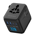 Pro” Universal Travel Adapter 2 USB (2C+2A 17W / Black)